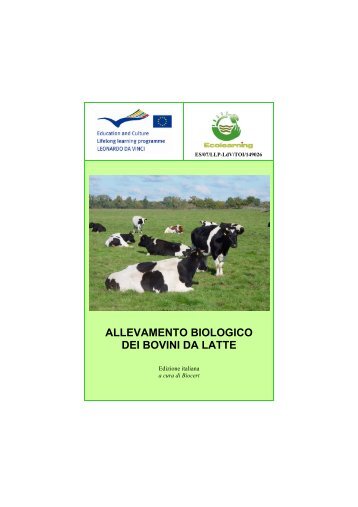 ALLEVAMENTO BIOLOGICO DEI BOVINI DA LATTE - Projects - IFES