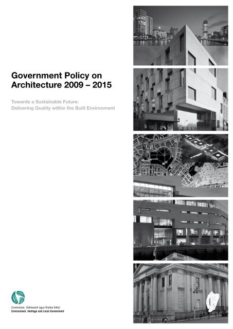 Government Policy on Architecture 2009 â 2015 - Department of Arts ...