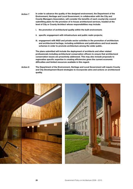 Government Policy on Architecture 2009 â 2015 - Department of Arts ...