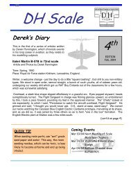 4 th Edition - DH Scale Modeler's Club