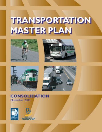 Transportation Master Plan (TMP) - Region of Durham