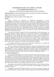 Artigo 3 - Faculdade de Tecnologia - Unicamp