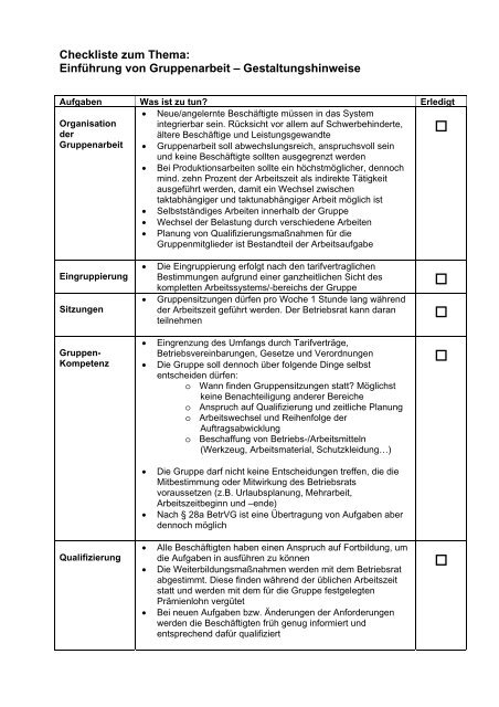 Checkliste als PDF - BR-WIKI