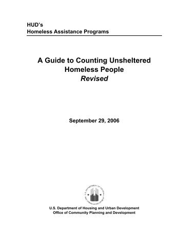 Guide to Counting Unsheltered Homeless People - Muskegoncoc.org