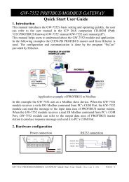 Quickstart manual - ICP DAS