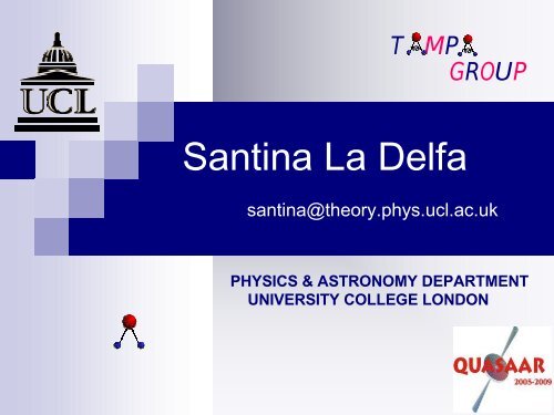 Santina La Delfa - Prof. Per Jensen, Ph.D.