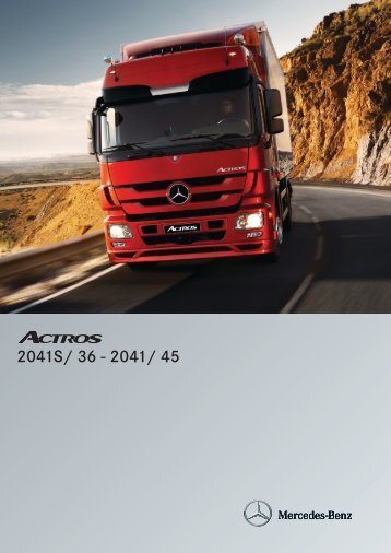 Actros 2041 S 4x2 - Mercedes Benz