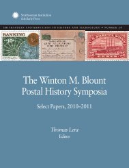 The Winton M. Blount Postal History Symposia - Smithsonian ...