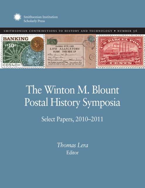 The Winton M. Blount Postal History Symposia - Smithsonian ...