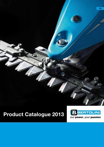 Product Catalogue 2013 - Bertolini