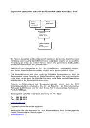 Organisation der Opferhilfe in den Kantonen Basel-Stadt und ...