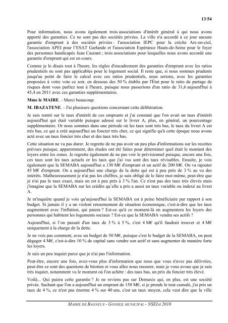 Compte-rendu dÃ©taillÃ© - Bagneux