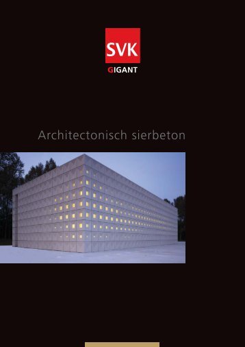 Architectonisch sierbeton - Architectura