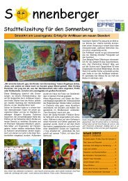 Stadtteilzeitung 2012 / Ausgabe 3 - Sonnenberg Chemnitz