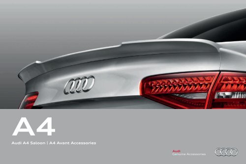 Audi A4 Saloon | A4 Avant Accessories