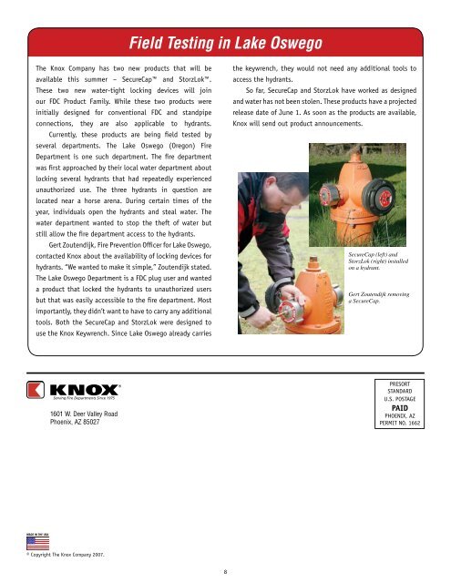 Spring Issue 2 - Knox Box