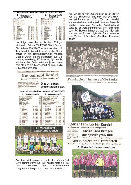 SV Kordel 1932 e.V. - Sportverein Kordel 1932 e.V.