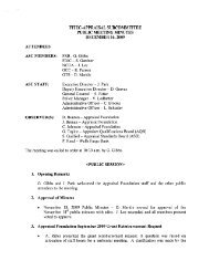 FFIEC-APPRAISAL SUBCOMMITTEE PUBLIC MEETING MINUTES ...