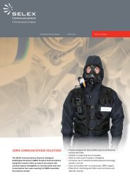 CBRN CommuNiCaTioNS SoLuTioNS