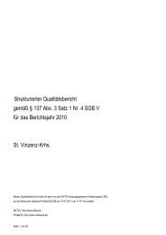 QualitÃ¤tsbericht 2010 - St. Vinzenz-Krankenhaus