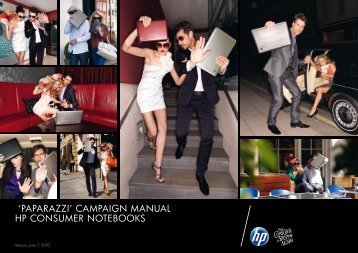 'paparazzi' campaign manual Hp consumer notebooks - Tag