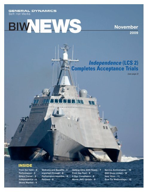 Independence (LCS 2) - Bath Iron Works