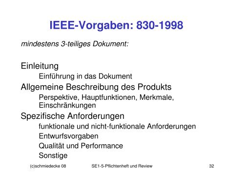 SE1-05-Pflichtenheft und Qualitaetssicherung - schmiedecke.info