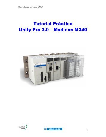 Tutorial Práctico Unity Pro 3.0 – Modicon M340