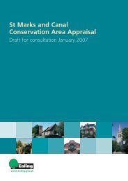 St Marks and Canal Conservation Area Appraisal - Ealing Council