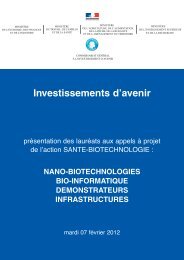 PROJET Crb-Anim - Ministère de l'enseignement supérieur et de la ...