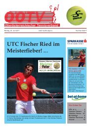 UTC Fischer Ried im - ASKÖ Steyrermühl Papier