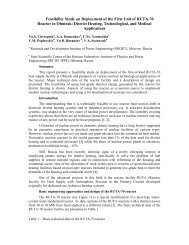 Feasibility Study on Deployment of the First Unit of RUTA-70 ... - UxC