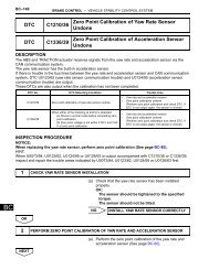 DTC C1210/36 Zero Point Calibration of Yaw Rate ... - mineznaem.ru