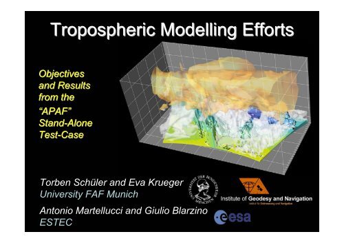 “APAF” Stand-Alone Test-Case Torben Schüler and Eva Krueger ...