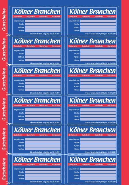 Kölner Branchen