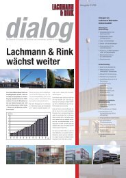 Dialog 31 / 2008 - Lachmann & Rink GmbH