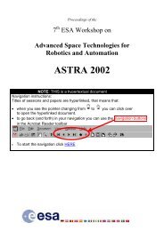 astra 2002 - Automation & Robotics - Esa