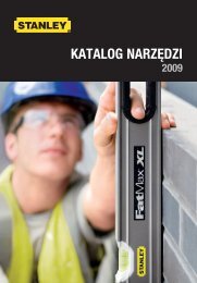 KATALOG NARZÄDZI - Stanley