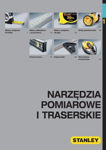 KATALOG NARZÄDZI - Stanley