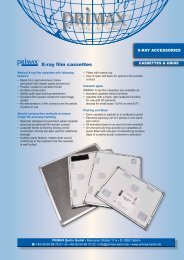 X-ray film cassettes - Primax-Polska