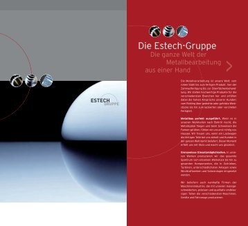 Leistungsspektrum Estech-Gruppe - Alfred Sager & Co. AG