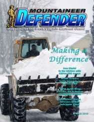 Making a Difference - West Virginia Army National Guard