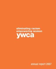 annual report 2007 - YWCA USA