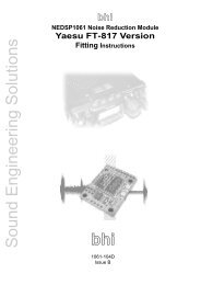 NEDSP1061 Noise Reduction Module Yaesu FT-817 Version