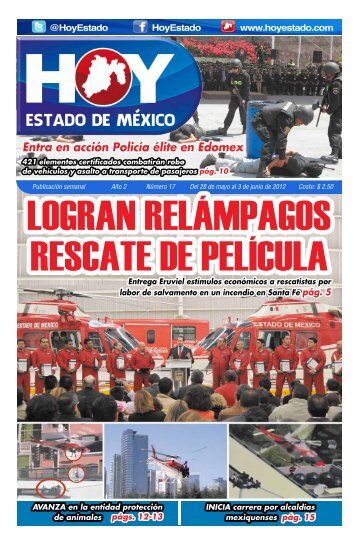 Entra en acciÃ³n PolicÃ­a Ã©lite en Edomex - HOY Estado de MÃ©xico