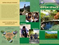 Open Space Brochure - Bernalillo County