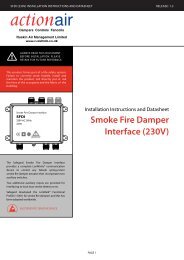 Smoke Fire Damper Interface (230V) - Actionair