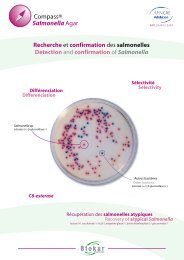 CompassÂ® Salmonella Agar Biokar - NOACK