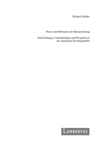 Download: Leseprobe - Lambertus Verlag Gmbh