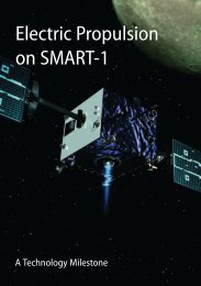 Electric Propulsion on SMART-1 - ESA